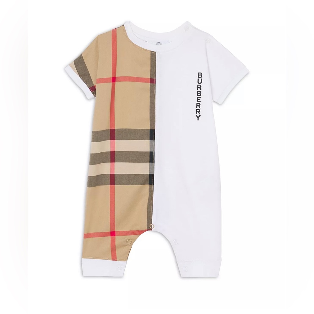 Burberry one piece for infants